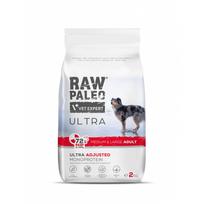 VetExpert Raw Paleo Ultra Medium - Large Adult sausas maistas vidutinių ir didelių veislių šunims su jautiena