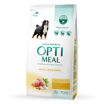 Optimeal Adult Large Breed su vištiena sausas maistas didelių veislių šunims