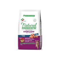 Natural Trainer Cat Adult Sterilised su upėtakiu sausas maistas katėms