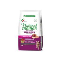 Natural Trainer Cat Adult Sterilised su vytintu kumpiu sausas maistas katėms