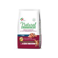 Natural Trainer Sensitive No Grain Mini sausas pašaras mažų veislių suaugusiems šunims su upėtakiu