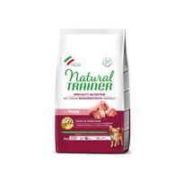 Natural Trainer Sensitive No Grain Mini sausas pašaras mažų veislių suaugusiems šunims su kiauliena