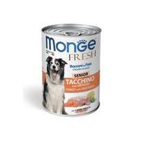 Monge Fresh konservai senjorams šunims su kalakutiena ir daržovėmis 400 g