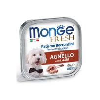 Monge Fresh konservai suaugusiems šunims su ėriena 100 g