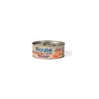 Monge Natural konservai suaugusioms katėms su gelsvauodegiu tunu, vištiena ir lašiša 80 g