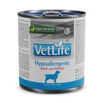 Farmina Vet Life Hypoallergenic Duck - Quinoa dietinis konservuotas pašaras suaugusiems šunims, 300 g