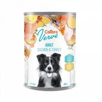 Calibra Dog Verve GF Adult Salmon - Turkey konservas suaugusiems šunims su lašiša ir kalakutiena, 400 g