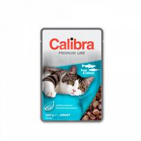 Calibra Cat Premium Adult Trout - Salmon konservas suaugusioms katėms su upėtakiu ir lašiša padaže, 100 g