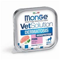 Monge VetSolution Dermatosis konservas katėms su kiauliena