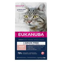 Eukanuba Grain Free sausas maistas senjorėms katėms su lašiša