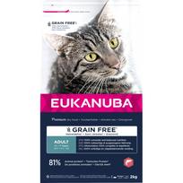 Eukanuba Grain Free sausas maistas katėms su lašiša