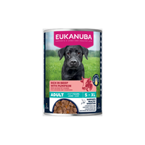 Eukanuba konservuotas maistas šunims su jautiena ir moliūgais, 400 g