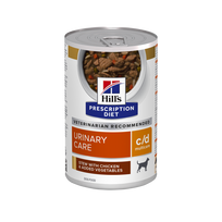 Hill's PD Canine c/d Multicare Chicken konservas šunims (šlapimo takams) 354 g