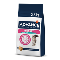 Advance Sterilized Urinary Low Cal sausas pašaras katėms
