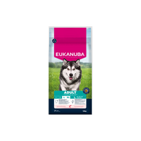 Eukanuba Life Care Adult sausas maistas didelių veislių šunims su lašiša ir miežiais, L