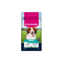 Eukanuba Life Care Adult sausas maistas mažų ir vidutinių veislių šunims su ėriena ir ryžiais, S/M