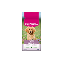 Eukanuba Life Care Puppy sausas maistas didelių veislių šuniukams su ėriena ir ryžiais, L