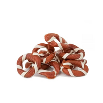 Hau-Miau ėrienos žiedai apsukti žuvimi, 500g