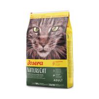 Josera NatureCat begrūdis sausas pašaras katėms su paukštiena ir lašiša