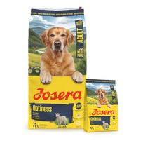 Josera Optiness sausas pašaras šunims su ėriena