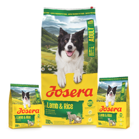 Josera sausas pašaras šunims su ėriena ir ryžiais