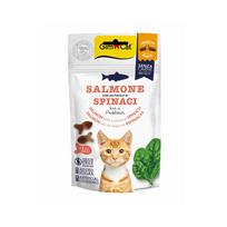Gimcat Crunchy Snacks Salmon - Spinach traškūs skanėstai lašiša/špinatai 50g