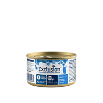 Exclusion Mediterraneo Mono Protein konservuotas pašaras katėms su tunu 85 g