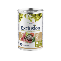 Exclusion Mono Protein Mediterraneo konservuotas pašaras šunims su ėriena 400 g
