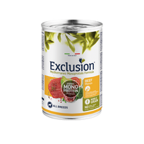 Exclusion Mono Protein Mediterraneo konservuotas pašaras šunims su jautiena 400 g