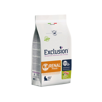 Exclusion Renal dietinis Phase I sausas pašaras katėms su kiauliena, žirniais, ryžiais, 1,5 kg