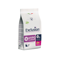 Exclusion Hypoallergenic dietinis sausas pašaras katėms su kiauliena ir bulvėmis