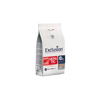 Exclusion Hepatic dietinis sausas pašaras mažų veislių šunims su kiauliena, ryžiais, žirniais 2kg