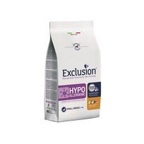 Exclusion Hypoallergenic sausas pašaras mažų veislių šunims su antiena ir bulvėmis 2 kg.