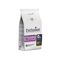 Exclusion Hypoallergenic sausas pašaras vidutinių ir didelių veislių šunims su arkliena ir bulvėmis