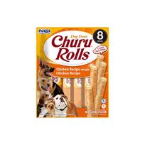 Churu Rolls lazdelės su vištiena skanėstai šunims, 8 vnt.