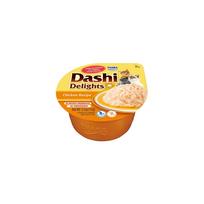 Ciao Dashi Delight plėšyta vištiena sultinyje katėms, 70 g