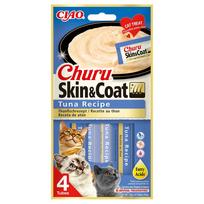 Churu Skin-Coat kreminis skanėstas katėms su tunu, 4vnt.