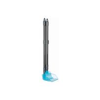TRIXIE Išmatų semtuvas su grėbliu, 57-102 cm, pilka-mėlyna