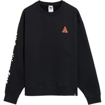 Nike ACG FW25 Tuff Fleece Therma-FIT Graphic Relaxed Crewneck Warm Comfortable Long Sleeve Sweatshirt Men sweatshirt Black HV1119-010 2XL black