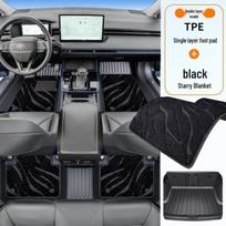 Toyota Corolla Full Surround TPE Car Mats - Waterproof, Anti-Slip, Anti-Fouling Floor Mats 14-18 Hybrid Version gray