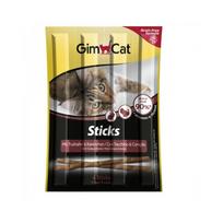 GimCat Sticks begrūdės lazdelės, su kalakutiena ir triušiena (4 vnt)