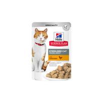 Hill's SP Feline Adult Sterilised Chicken Pouch 12x85 g