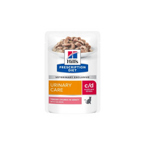 Hill’s PD c/d Urinary Stress konservai su lašiša 12x85 g