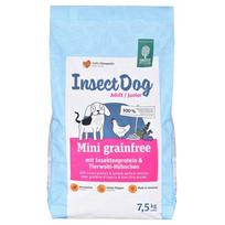 InsectDog Mini Grainfree sausas pašaras šunims su vabzdžių baltymais ir vištiena