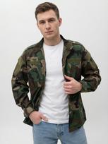 Men's Woodland Camo Jigga Wear Uniform Sweatshirt XL gray