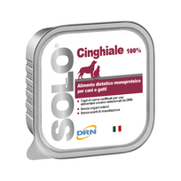 Solo konservai šunims ir katėms "Cinghiale" su šerniena