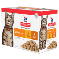 Hill’s SP Adult konservai katėms multipack 12x85 g (2mix)