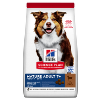 Hill's SP Canine Mature 7+ Medium Lamb - Rice (vidutinių veislių vyresnio amžiaus šunims su ėriena ir ryžiais)