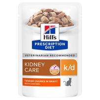Hill's PD Feline k/d Chicken (katėms inkstų ligoms su vištiena) 12x85 g