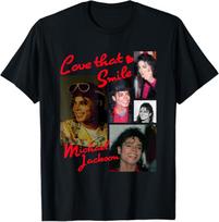The King of Pop Michael Jackson Fans T-Shirt XL black